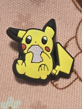 3/$10 Pikachu Snack Time Croc Charm